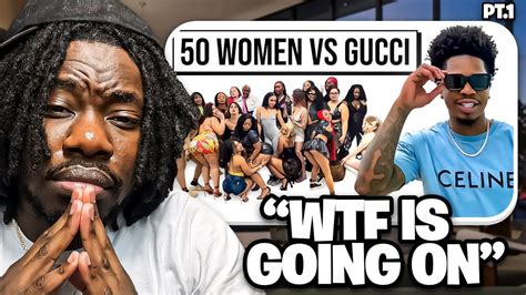 50 women vs 1 namegucci